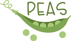 Peas Vector Illustration | AnnTheGran.com