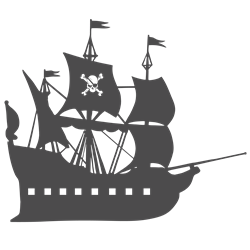 Pirate Hook Svg, Ship Captain Svg, Sailor Svg. Vector Cut File for