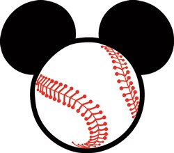 Baseball Mickey Cubs Digital Download PNG Design Baseball 