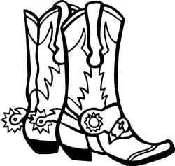 Cowboy Boots SVG file - SVG cut files.com | AnnTheGran.com