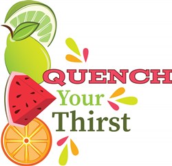 Quench Your Thirst Vector Illustration AnnTheGran