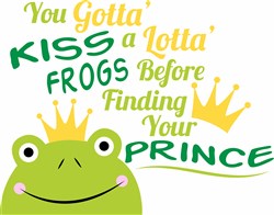 Frog_You_Gotta_Kiss_A_Lotta_Frogs_Before_Finding_Your_Prince Vector 