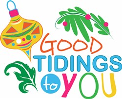 Good Tidings To You Vector Illustration | AnnTheGran