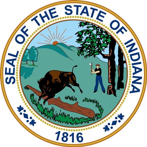 International Vector Design: Indiana State Seal from Bella Mia Designs