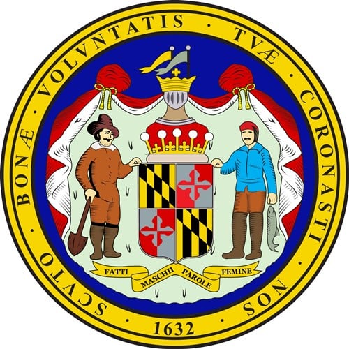 Maryland State Seal Vector Illustration | AnnTheGran