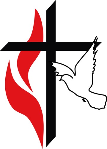 METHODIST CROSS AND DOVE Vector Illustration | AnnTheGran