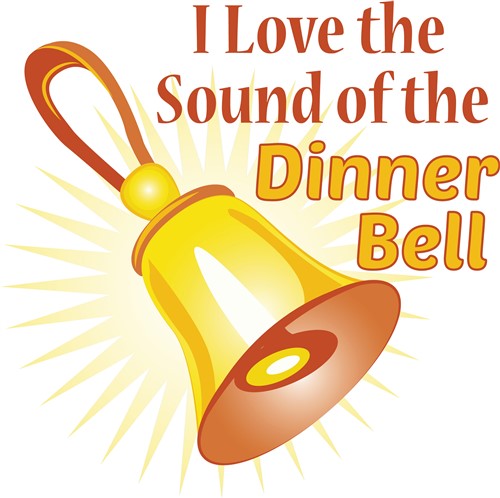 Dinner Bell Vector Illustration | AnnTheGran