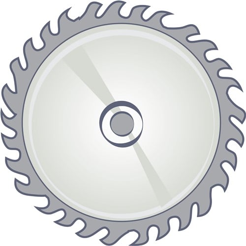 Saw Blade Vector Illustration | AnnTheGran