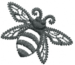 Bumble Bee Embroidery Design | AnnTheGran