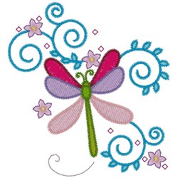 Free Dragonfly Embroidery Design | AnnTheGran