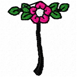 Floral alphabet t embroidery design  annthegran