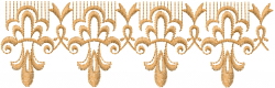 Fancy Scroll Border Embroidery Design | AnnTheGran