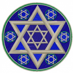 Star of David Embroidery Design | AnnTheGran