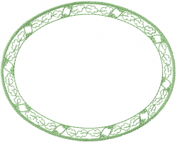 56+ Leaves Circle Embroidery Design PDF