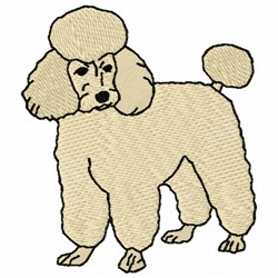 Download Poodle Dog Embroidery Design | AnnTheGran