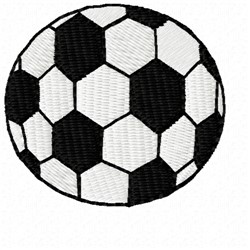 Soccer Ball Embroidery Design 