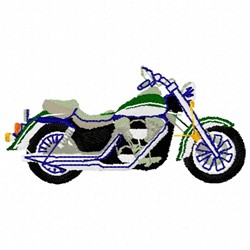 Motorcycle Bike Embroidery Design | AnnTheGran.com