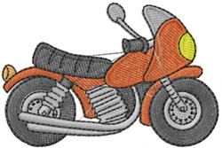 Motorcycle Embroidery Design | AnnTheGran.com