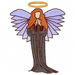 Free Heavenly Angel Embroidery Design | AnnTheGran