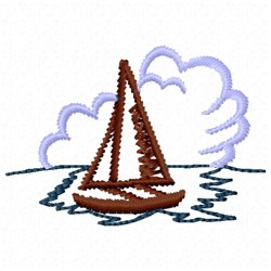free sailboat outline embroidery design annthegran