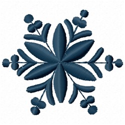 Free Snowflake Embroidery Design | AnnTheGran