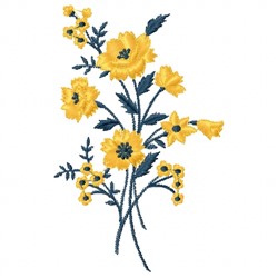 21+ Yellow Flower Embroidery Pattern