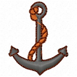 Free black anchor  rope embroidery design  annthegran Free black anchor  rope embroidery design  annthegran