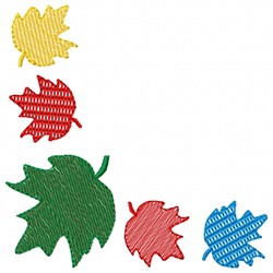 Free leaf border embroidery design  annthegran Free leaf border embroidery design  annthegran