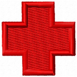 Free Red Cross Embroidery Design | AnnTheGran