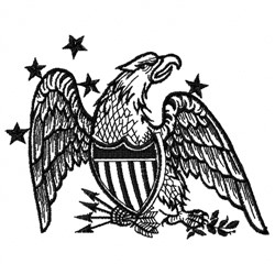 Free American Seal Embroidery Design | AnnTheGran