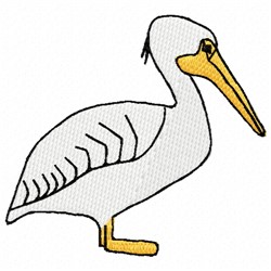 Free Pelican Embroidery Design | AnnTheGran