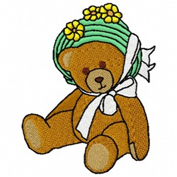 Free Teddy Bear Embroidery Design | AnnTheGran