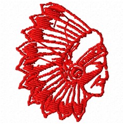 Free Cherokee Headdress Embroidery Design | AnnTheGran