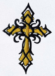 Tatoo Celtic Cross Embroidery Design | AnnTheGran