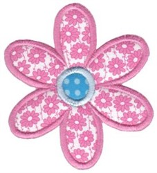 Daisy Applique Embroidery Design | AnnTheGran.com