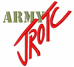 Army JROTC Embroidery Design | AnnTheGran