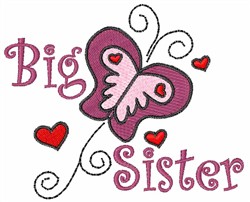 Big Sister Embroidery Design | AnnTheGran.com