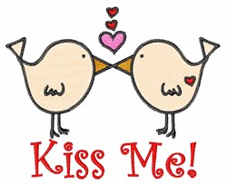 Kiss me embroidery design  annthegran