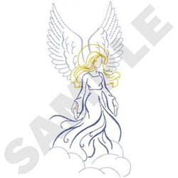 Angel Embroidery Design 