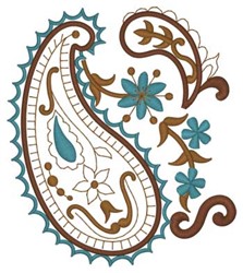 Western Paisley Embroidery Design | AnnTheGran.com