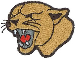 Cougar head embroidery design  annthegran Cougar head embroidery design  annthegran