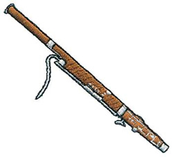 Bassoon Embroidery Design | AnnTheGran.com