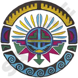 Kachina Embroidery Design 