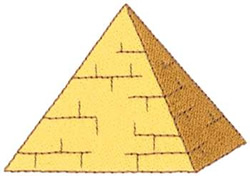 Pyramid embroidery design  annthegran Pyramid embroidery design  annthegran