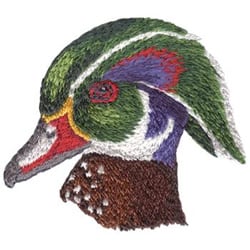 Wood Duck Embroidery Design | AnnTheGran