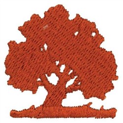 Oak tree embroidery design  annthegran