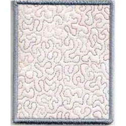 Rectangle Stipple Bottom Embroidery Design | AnnTheGran.com