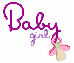 Baby Girl Embroidery Design | AnnTheGran