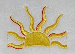 Sunrise embroidery design  annthegran