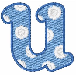 Lowercase u Embroidery Design | AnnTheGran